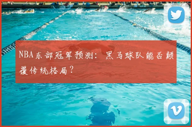 NBA东部冠军预测：黑马球队能否颠覆传统格局？